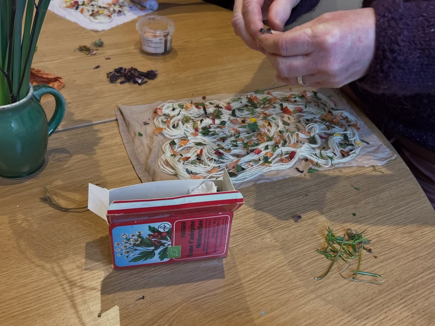 Botanical Bundle Dyeing on Wool and Cotton with Maeve Moran - September 20 2026